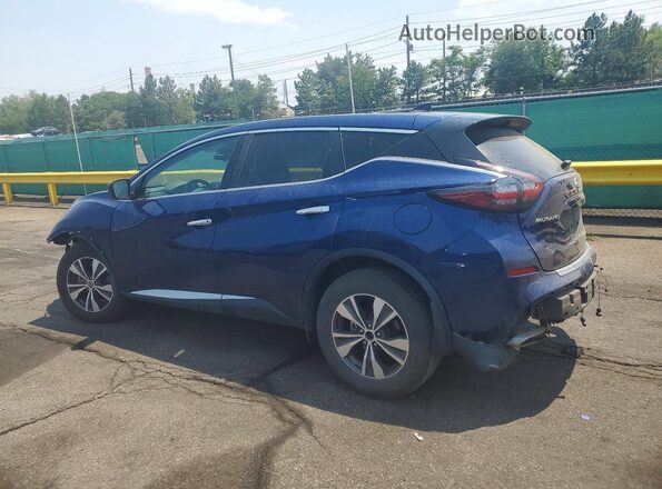 5N1AZ2AS6NC128136 2022 NISSAN MURANO Blue Rear left