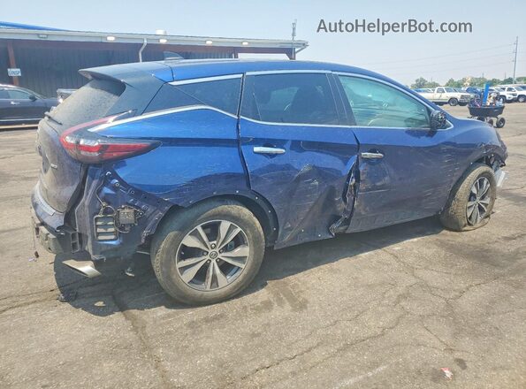 5N1AZ2AS6NC128136 2022 NISSAN MURANO Blue Rear right