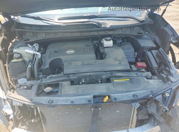 5N1AZ2AS6NC128136 2022 NISSAN MURANO Blue Engine compartment view
