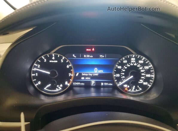 5N1AZ2AS7LN156402 2020 NISSAN MURANO Gray Vista del cuadro de instrumentos