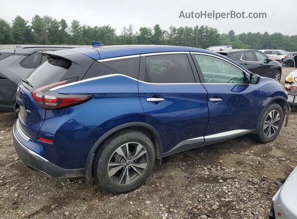 5N1AZ2AS7MC147289 2021 NISSAN MURANO Blue Trasero derecho