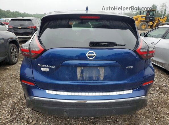 5N1AZ2AS7MC147289 2021 NISSAN MURANO Blue Vista trasera