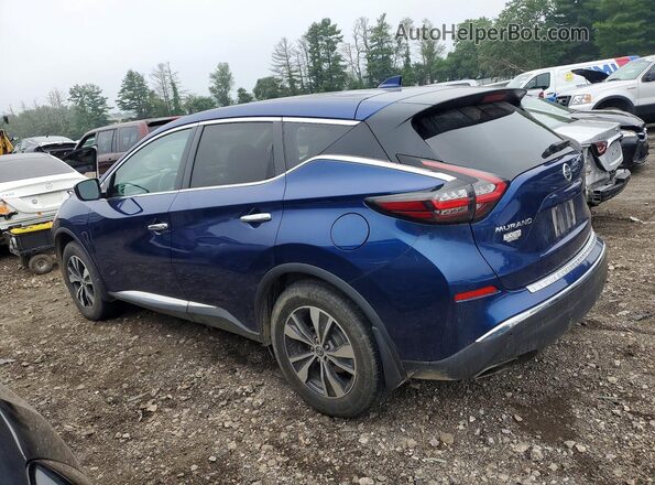 5N1AZ2AS7MC147289 2021 NISSAN MURANO Blue Trasero izquierdo