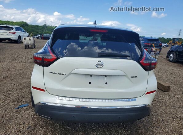 5N1AZ2AS7NC117274 2022 NISSAN MURANO White Вид ззаду