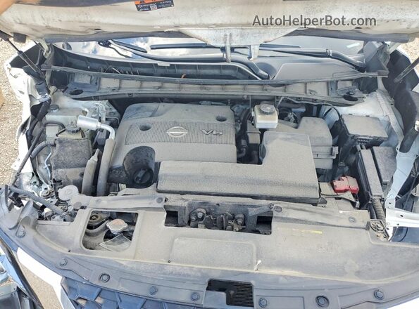 5N1AZ2AS7NC117274 2022 NISSAN MURANO White Вид підкапотного простору