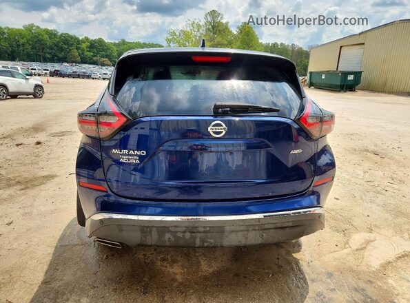 5N1AZ2AS8MC117881 2021 NISSAN MURANO Blue Widok z tyłu
