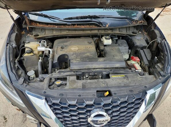5N1AZ2AS8MC117881 2021 NISSAN MURANO Blue Widok komory silnika