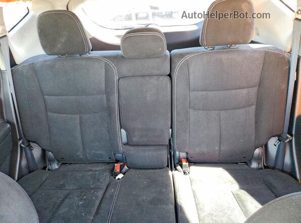 5N1AZ2AS9LN126723 2020 NISSAN MURANO Black Հետևի նստատեղերի տեսք