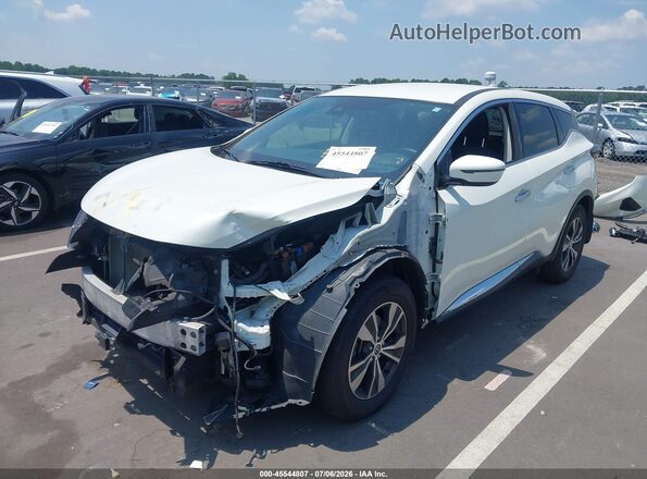 5N1AZ2ASXLN176434 2020 NISSAN MURANO Белый Передняя левая четверть