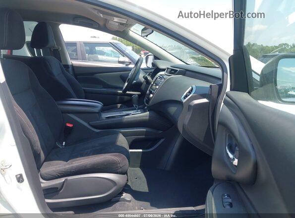 5N1AZ2ASXLN176434 2020 NISSAN MURANO Белый Вид салона спереди