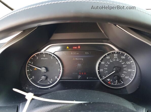 5N1AZ2BJ0PC129615 2023 NISSAN MURANO Gray Widok zestawu wskaźników