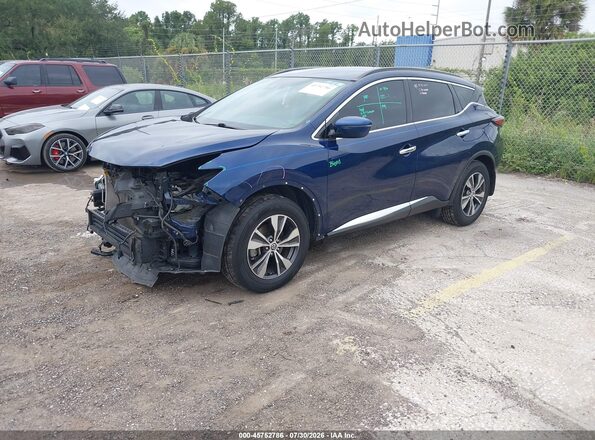 5N1AZ2BJ3LN174871 2020 NISSAN MURANO Blue Przód lewy