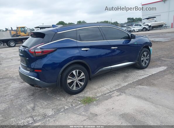 5N1AZ2BJ3LN174871 2020 NISSAN MURANO Blue Tył prawy