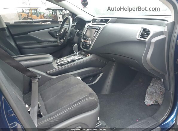 5N1AZ2BJ3LN174871 2020 NISSAN MURANO Blue Widok wnętrza z przodu