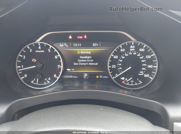 5N1AZ2BJ3LN174871 2020 NISSAN MURANO Blue Widok tylnych siedzeń