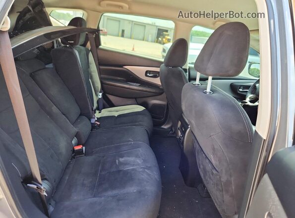 5N1AZ2BJ4MC143321 2021 NISSAN MURANO Gray Widok tylnych siedzeń