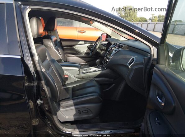 5N1AZ2BJ5PC101518 2023 NISSAN MURANO Black Widok wnętrza z przodu