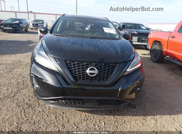 5N1AZ2BJ5PC101518 2023 NISSAN MURANO Black Widok wnętrza z tyłu