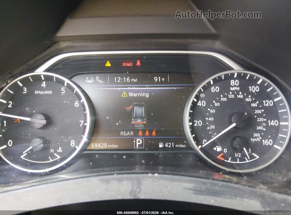 5N1AZ2BJ7PC133659 2023 NISSAN MURANO Blue Widok tylnych siedzeń