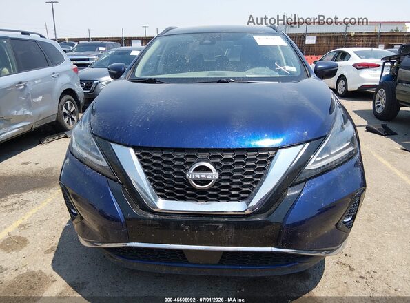 5N1AZ2BJ7PC133659 2023 NISSAN MURANO Blue Widok wnętrza z tyłu