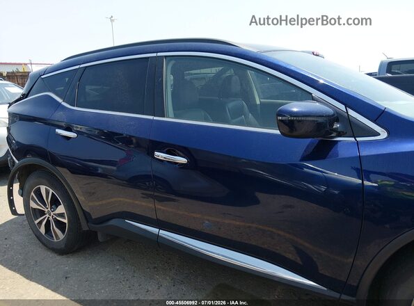5N1AZ2BJ7PC133659 2023 NISSAN MURANO Blue Widok wnętrza 360 stopni
