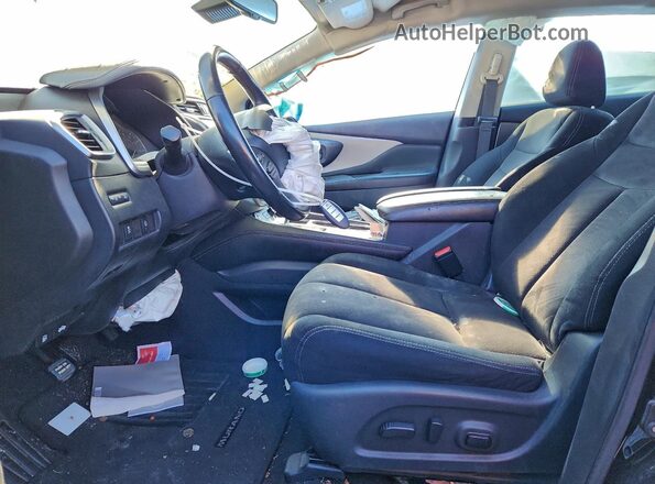5N1AZ2BJ9MC109844 2021 NISSAN MURANO Black Вид салону спереду