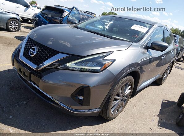 5N1AZ2BS0MC124709 2021 NISSAN MURANO Gray Przód lewy