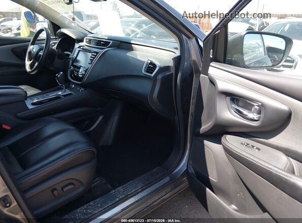5N1AZ2BS0MC124709 2021 NISSAN MURANO Gray Widok wnętrza z przodu