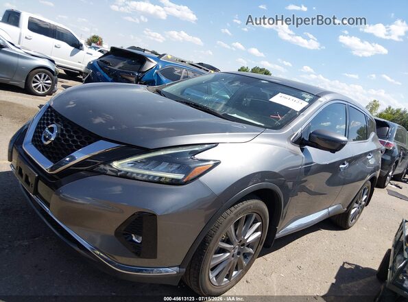 5N1AZ2BS0MC124709 2021 NISSAN MURANO Gray Widok wnętrza 360 stopni