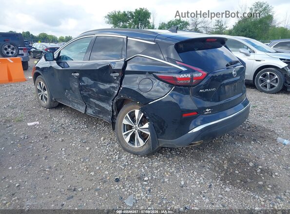 5N1AZ2BS0MC141087 2021 NISSAN MURANO Черный Задняя левая четверть