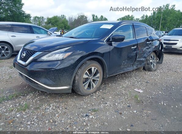 5N1AZ2BS0MC141087 2021 NISSAN MURANO Черный Передняя левая четверть