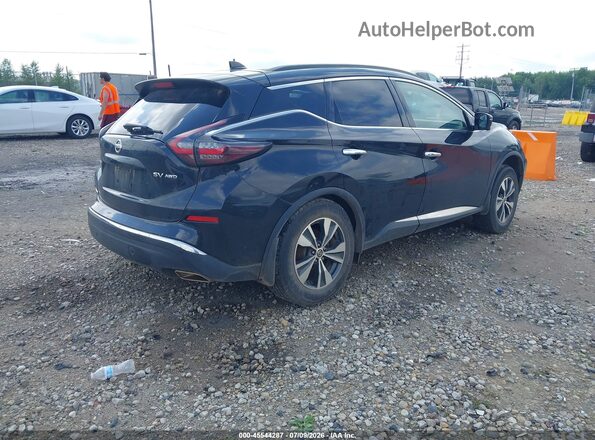 5N1AZ2BS0MC141087 2021 NISSAN MURANO Черный Задняя правая четверть