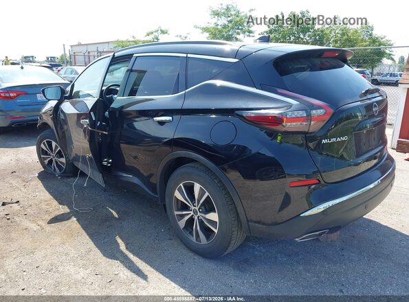 5N1AZ2BS1PC101380 2023 NISSAN MURANO Черный Задняя левая четверть