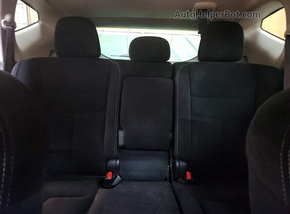 5N1AZ2BS2MC127398 2021 NISSAN MURANO Orange Vista de los asientos traseros