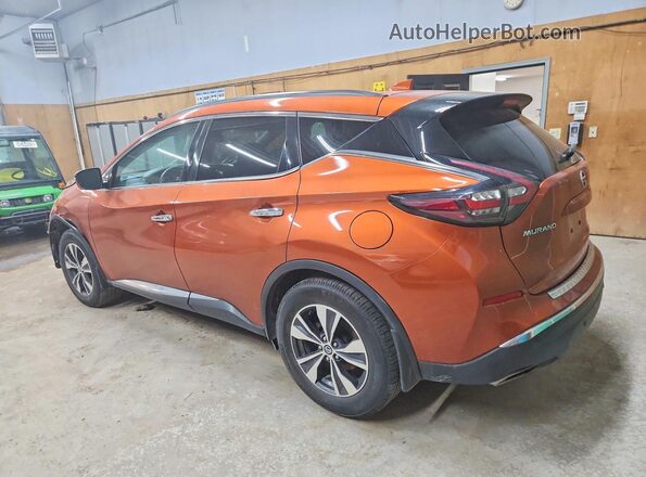 5N1AZ2BS2MC127398 2021 NISSAN MURANO Orange Trasero izquierdo