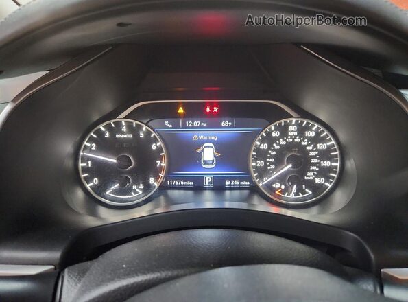 5N1AZ2BS2MC127398 2021 NISSAN MURANO Orange Vista del cuadro de instrumentos
