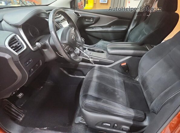 5N1AZ2BS2MC127398 2021 NISSAN MURANO Orange Vista interior delantera