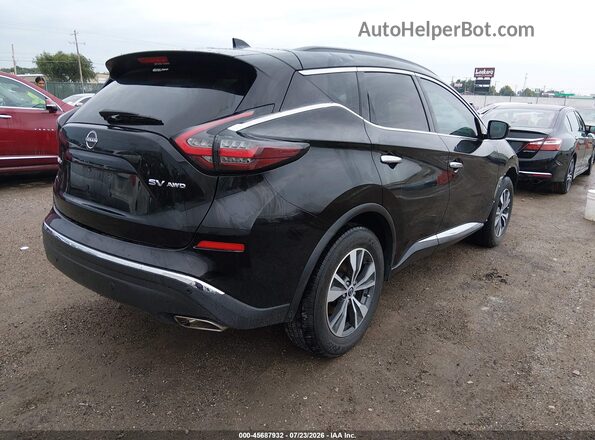5N1AZ2BS3PC117452 2023 NISSAN MURANO Black Задня права чверть
