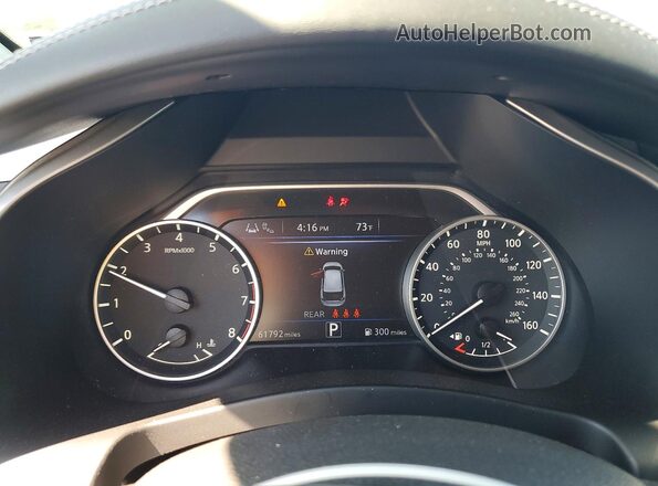 5N1AZ2BS4PC100711 2023 NISSAN MURANO Silver Вид щитка приладів