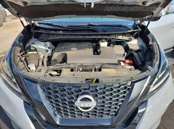 5N1AZ2BS4PC104211 2023 NISSAN MURANO Silver Widok komory silnika