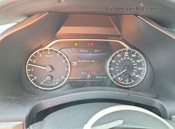 5N1AZ2BS4PC104211 2023 NISSAN MURANO Silver Widok zestawu wskaźników