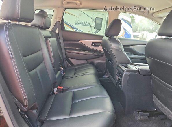 5N1AZ2BS4PC119226 2023 NISSAN MURANO Black უკანა სავარძლების ხედი