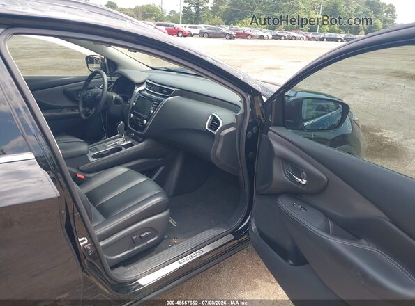 5N1AZ2BS5PC110423 2023 NISSAN MURANO Black Widok wnętrza z przodu