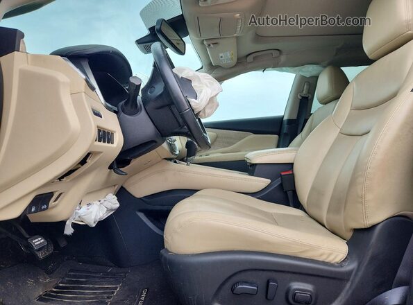 5N1AZ2BS6LN114480 2020 NISSAN MURANO White Front interior view