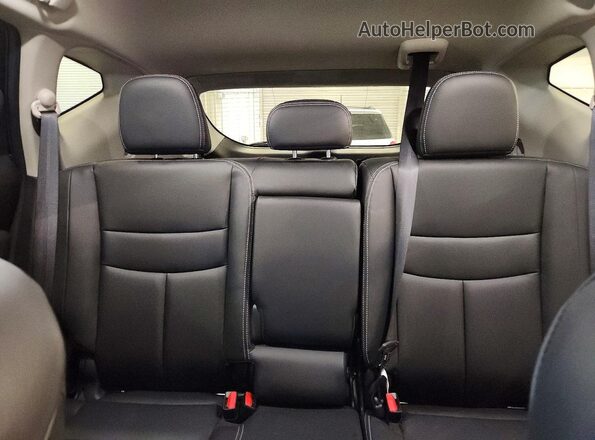 5N1AZ2BS7RC112435 2024 NISSAN MURANO White Vista de los asientos traseros