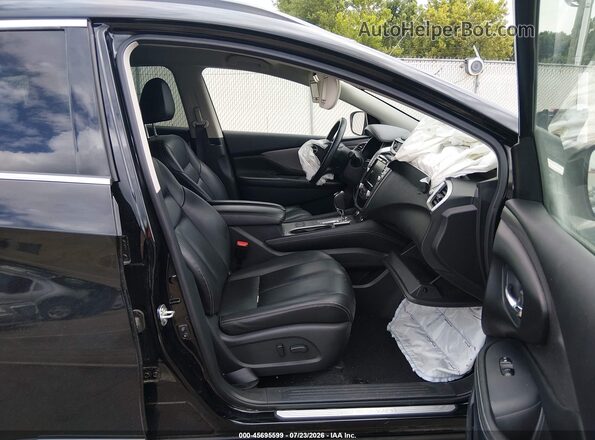 5N1AZ2BS8RC120334 2024 NISSAN MURANO Black Widok wnętrza z przodu