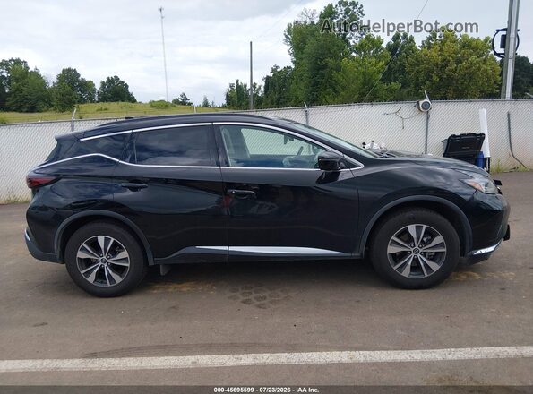 5N1AZ2BS8RC120334 2024 NISSAN MURANO Black Widok wnętrza z tyłu