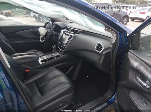 5N1AZ2BSXMC127519 2021 NISSAN MURANO Blue Widok wnętrza z przodu
