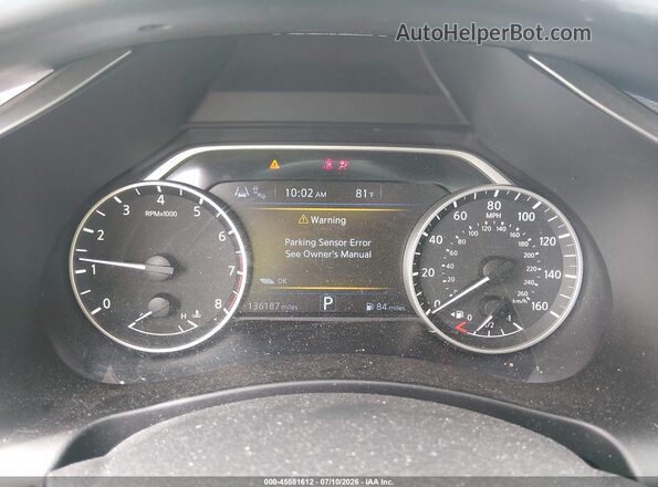 5N1AZ2BSXMC127519 2021 NISSAN MURANO Blue Widok tylnych siedzeń
