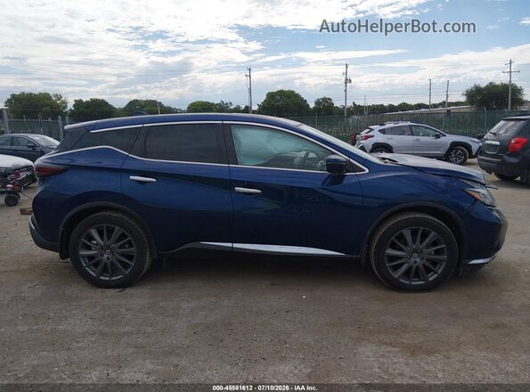 5N1AZ2BSXMC127519 2021 NISSAN MURANO Blue Widok wnętrza 360 stopni